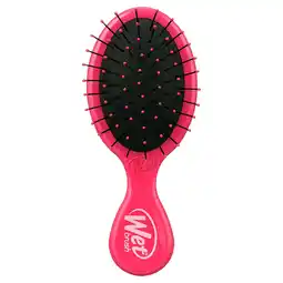 Walmart Wet Brush Mini Detangler Hair Brush Pink - On-the-Go Detangling offer