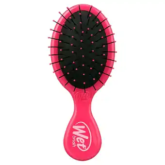 Walmart Wet Brush Mini Detangler Hair Brush Pink - On-the-Go Detangling offer