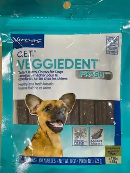 Walmart Virbac C.E.T. VeggieDent Fr3sh X-small 30 count offer