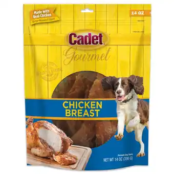 Walmart Cadet Gourmet Chicken Breast Dog Treats Breast Chicken 14 oz. (1 Count) offer