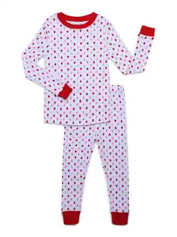 Walmart Joyspun Mommy & Me Cotton Toddler Tight Fit PJ Set, 2-piece, Sizes 2T to 5T offer