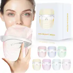 Walmart Led Face Mask, 7 Color Led Mask Skin Care at Home offer