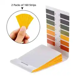 Walmart PH Test Strips 5 Packs of 400 Strips Indicator Litmus Tester Paper For Pool Water Soil Testing offer