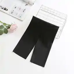 Walmart Tawop Shorts for Girls Girls Shorts Kids Summer Leggings High Waist Pant Black 8y offer