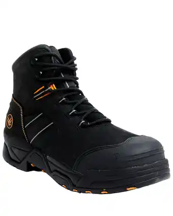 Walmart Hawx Men's Enforcer Lacer Work Boot Nano Composite Toe - BHXC0RPW136 9 EE US offer