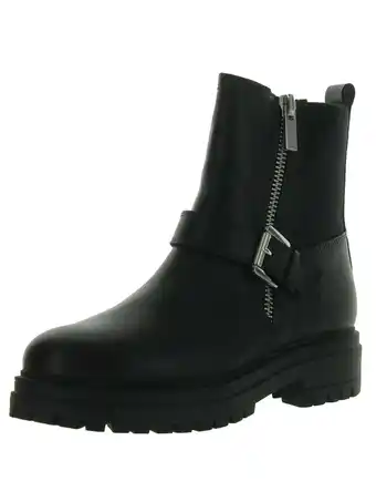 Walmart Aqua College Womens Grant Zip Up Slip On Motorcycle Boots offer