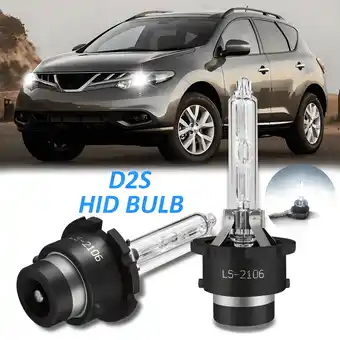 Walmart 2x For Nissan Murano 2009-2014 HID Xenon Headlight Bulb White 6000K offer