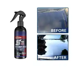 Walmart YOLOKE Quick-Drying Ceramic Auto Wax Spray 120ML Spray Top Coat for Fast Results offer