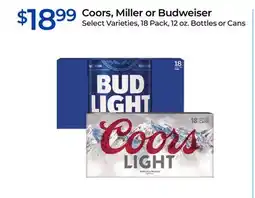 Rite Aid Coors, Miller or Budweiser offer