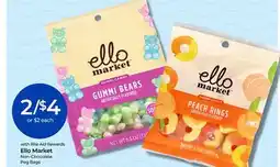 Rite Aid Ello Market Non-Chocolate Peg Bags offer