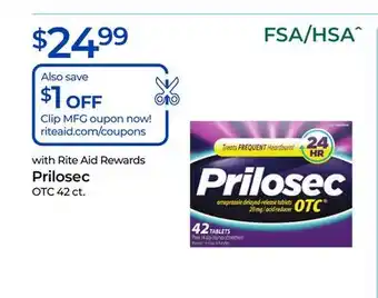 Rite Aid Prilosec OTC 42 ct offer