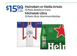 Rite Aid Heineken or Stella Artois, Michelob Ultra offer