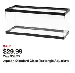 Petsmart Aqueon Standard Glass Rectangle Aquarium offer