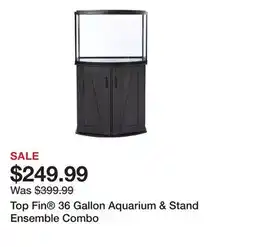 Petsmart Top Fin 36 Gallon Aquarium & Stand Ensemble Combo offer