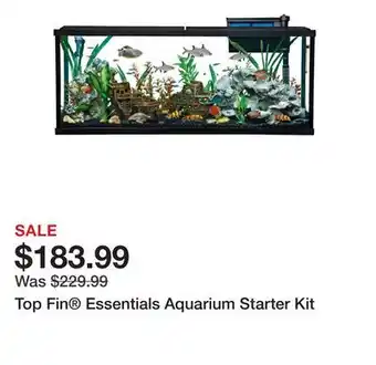 Petsmart Top Fin Essentials Aquarium Starter Kit offer