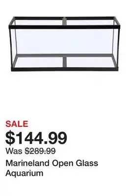 Petsmart Marineland Open Glass Aquarium offer