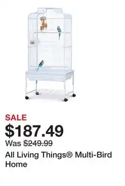 Petsmart All Living Things Multi-Bird Home offer