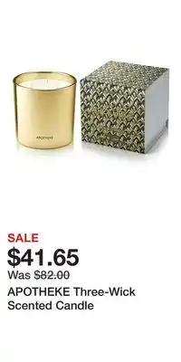 Nordstrom APOTHEKE Three-Wick Scented Candle offer