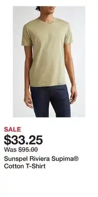 Nordstrom Sunspel Riviera Supima Cotton T-Shirt offer