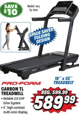 Big 5 ProForm Carbon TL Treadmill offer