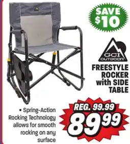 Big 5 GCI Outdoor Freestyle Rocker with Side Table offer