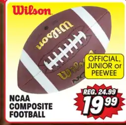 Big 5 Wilson NCAA Composite Official Football offer