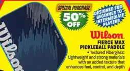 Big 5 Wilson Fierce Max Pickleball Paddle offer