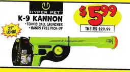 Ollie's K-9 CANNON offer