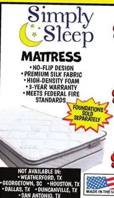 Ollie's MATTRESS offer