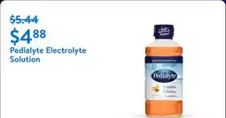 Walmart Pedialyte Electrolyte Solution, Mixed Fruit offer