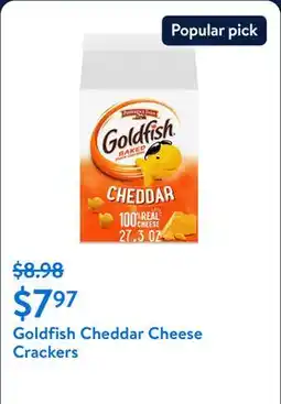 Walmart Goldfish Cheddar Cheese Crackers offer