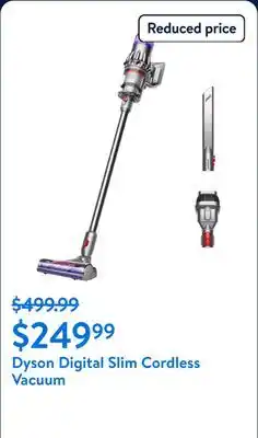 Walmart Dyson Digital Slim Cordless Vacuum | Iron/Nickel | New offer