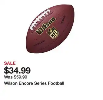 Dick's Sporting Goods Wilson Encore Series Football offer