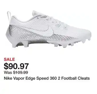 Dick's Sporting Goods Nike Vapor Edge Speed 360 2 Football Cleats offer