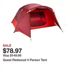 Dick's Sporting Goods Quest Redwood 4 Person Tent offer