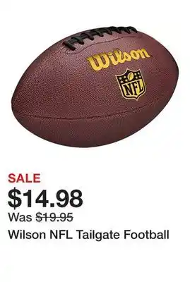 Dick's Sporting Goods Wilson NFL Tailgate Football offer