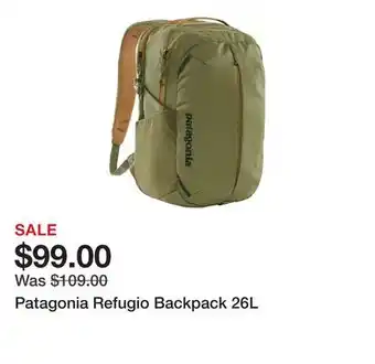 Dick's Sporting Goods Patagonia Refugio Backpack 26L offer