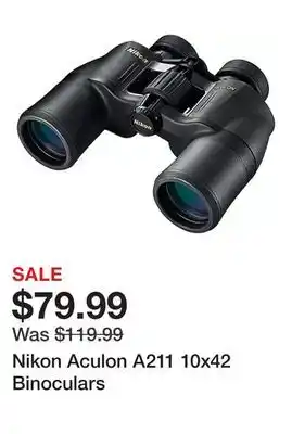 Dick's Sporting Goods Nikon Aculon A211 10x42 Binoculars offer