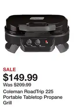 Dick's Sporting Goods Coleman RoadTrip 225 Portable Tabletop Propane Grill offer