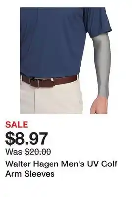 Dick's Sporting Goods Walter Hagen Men's UV Golf Arm Sleeves offer