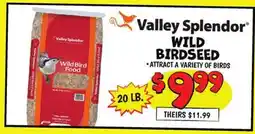 Ollie's VALLEY SPLENDOR WILD BIRDSEED offer