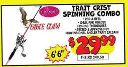 Ollie's TRAIT CRIST SPINNING COMBO offer