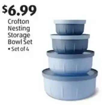 Aldi Crofton Nesting Storage Bowl Set offer