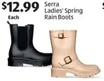 Aldi Serra Ladies' Spring Rain Boots offer