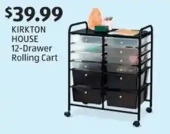 Aldi KIRKTON HOUSE 12-Drawer Rolling Cart offer