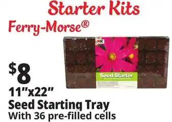 Ocean State Job Lot NK Lawn & Garden 36 Cell Seed Starter Tray with Mix 11 x 22 offer