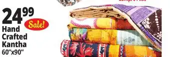 Ocean State Job Lot Hand Crafted Kantha offer