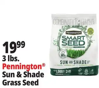 Ocean State Job Lot Pennington Smart Seed Sun & Shade Grass Seed 3 lbs offer