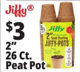 Ocean State Job Lot 2 Biodegradable Seed Starting Jiffy-Pots 26 Pots offer