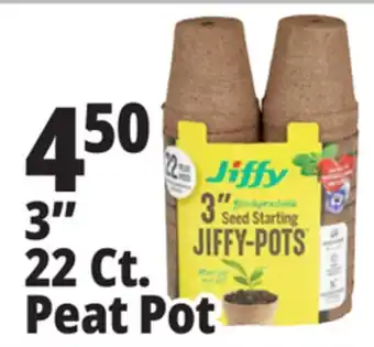 Ocean State Job Lot 3 Biodegradable Seed Starting Jiffy-Pots 22-pots offer